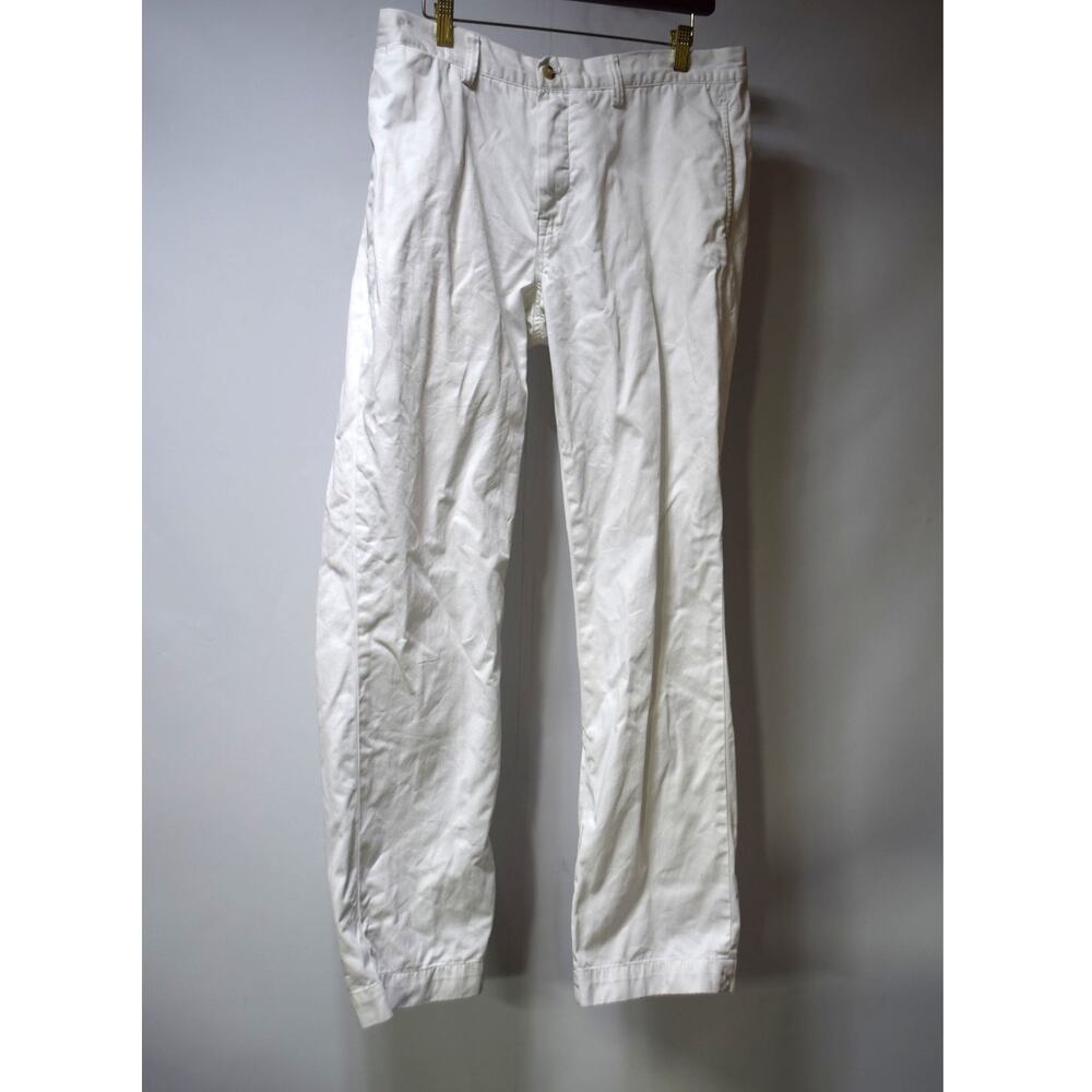 Polo Ralph Lauren Bedford Chino Men’s 34x32 White Classic Cotton Twill Pants